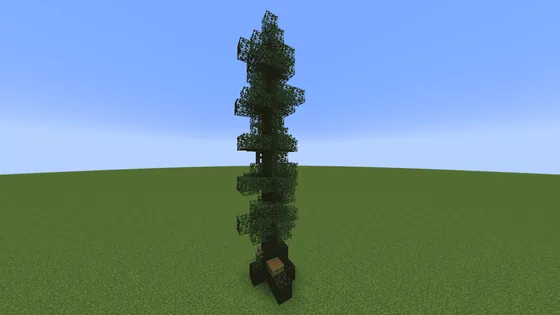 Custom Spruce Tree Minecraft schematic