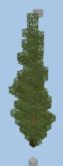 Custom Tree Pack 3 Minecraft schematic preview