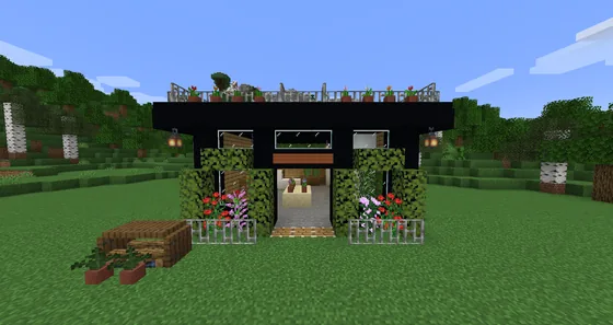 Cute Flower Shop Schematic Minecraft schematic