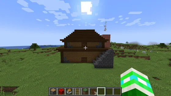 Dark Oak Family House Minecraft schematic