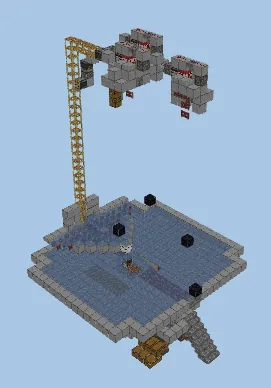 Dark Oak Tree Farm Minecraft schematic