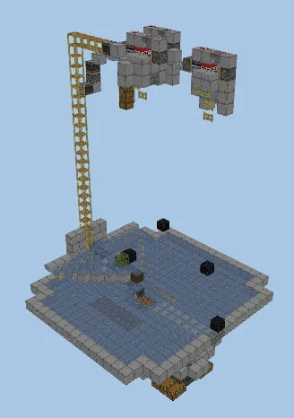 Dark Oak Tree Farm Design Minecraft schematic preview