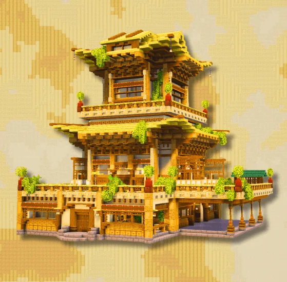 Dawn Villa House Minecraft schematic