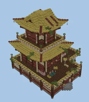 Dawn Villa House Minecraft schematic