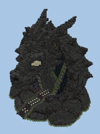 Nether Portal Decorations Collection Minecraft schematic