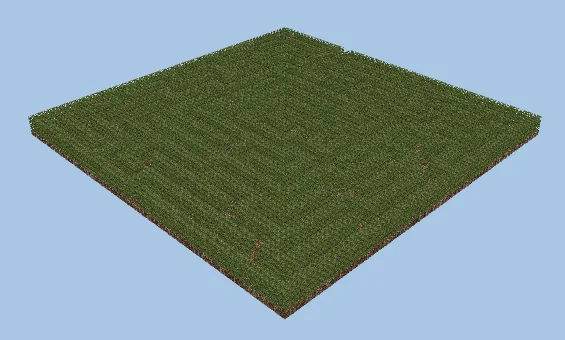 Decorative Garden Hedge Maze for Minecraft Landscaping Minecraft schematic preview