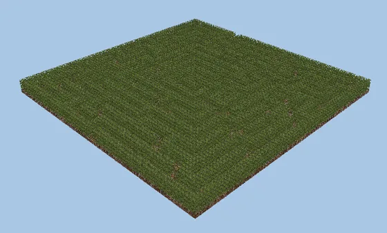 Decorative Garden Hedge Maze for Minecraft Landscaping Minecraft schematic