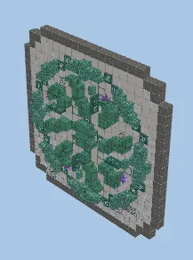 Decorative Wall Pattern Minecraft schematic