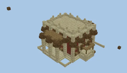 Desert Oasis Dwelling Minecraft schematic