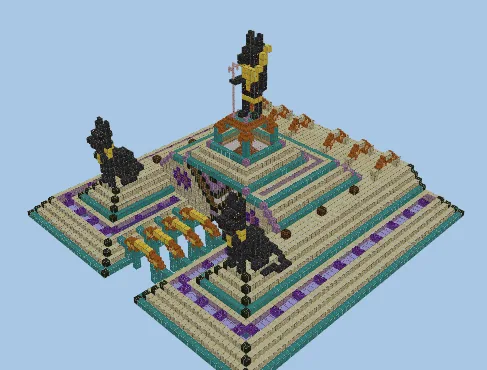 Desert Temple Riches Minecraft schematic preview