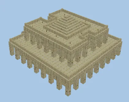 Desert Trading Post Minecraft schematic preview