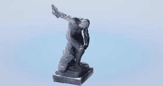 Discobolus Statue Minecraft schematic