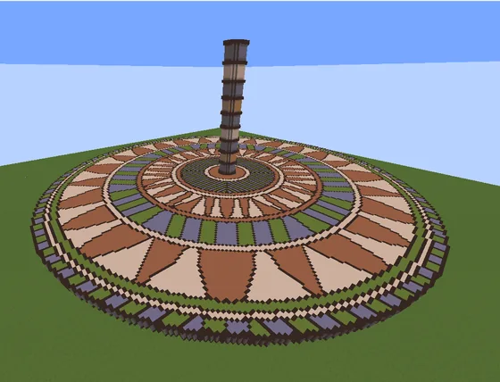 Dragon Ball Tournament of Power Base Minecraft schematic
