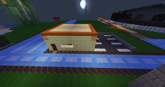 Dream Police Station Structure Minecraft schematic