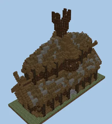 Dual Villager Breeder with Nordic Exterior Minecraft schematic preview