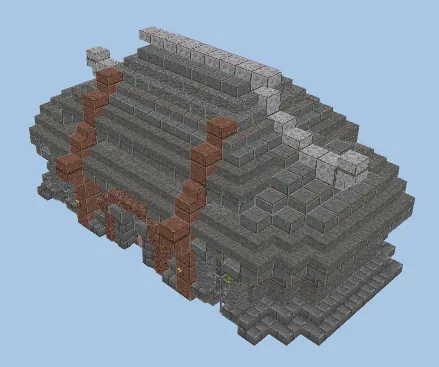 Dwarven Starter Home Minecraft schematic