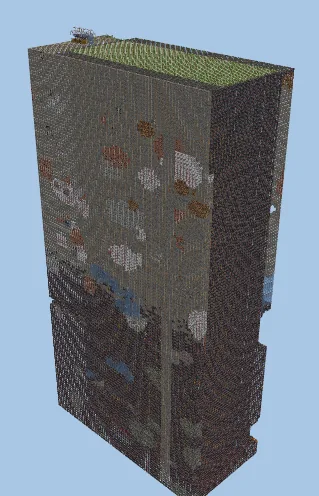Easy 3-Chunk Slime Farm Minecraft schematic preview