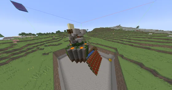 Automatic Cobblestone Generator Design Minecraft schematic