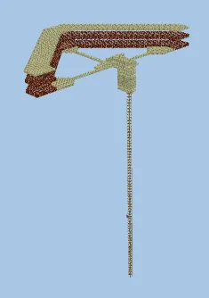 Easy Gold and XP Farm Minecraft schematic