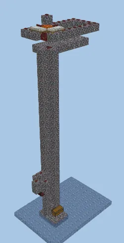 Easy Raid Totem Farm Minecraft schematic