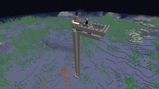 Easy Raid Totem Farm Minecraft schematic