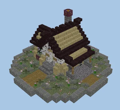 Eco SMP Mini House Minecraft schematic