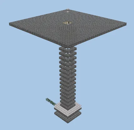 Efficient Enderman Farm Design Minecraft schematic