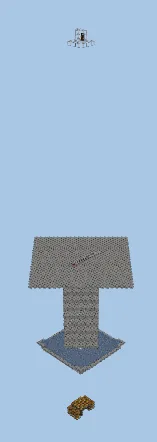 Efficient Mob Spawning Tower Farm Minecraft schematic preview