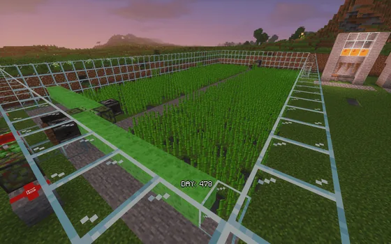 Efficient Sugar Cane Farm Minecraft schematic