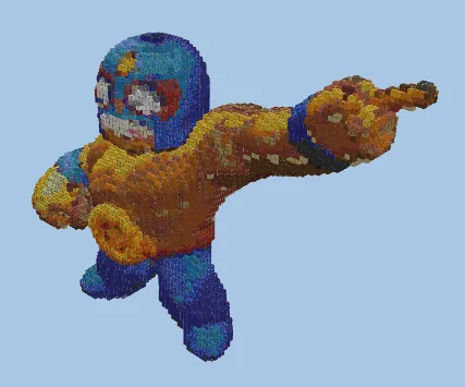 El Primo Statue Minecraft schematic