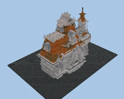 Eldwyn Library Structure Minecraft schematic