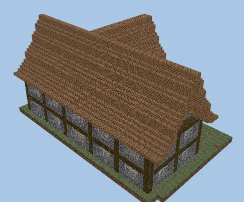 Elegant Mansion House Minecraft schematic preview