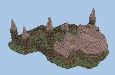 Emberlight Mountain Mansion Minecraft schematic