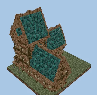 Enchanted Fantasy Dwelling Minecraft schematic