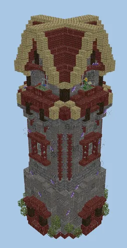 Enchanted Wizard Tower Minecraft schematic preview