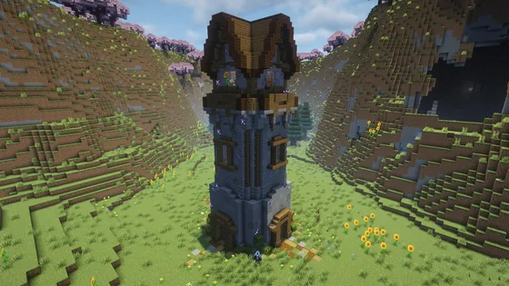 Enchanted Wizard Tower Minecraft schematic