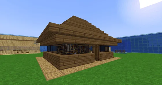 Enchanting House Design Minecraft schematic