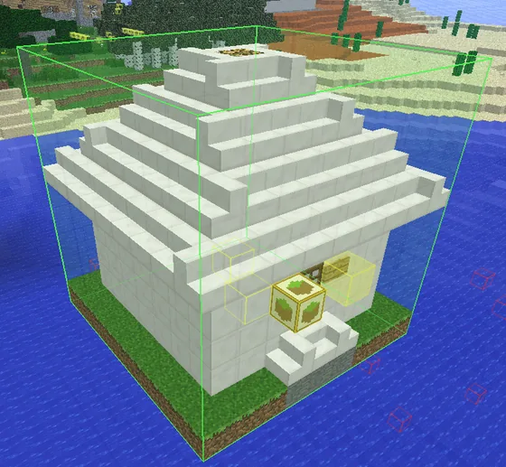 Enchanting Room Design Minecraft schematic