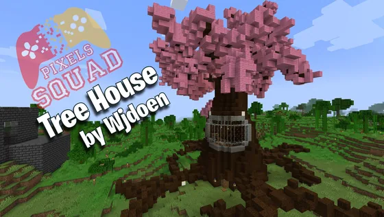 Enchanting Treehouse Retreat Minecraft schematic