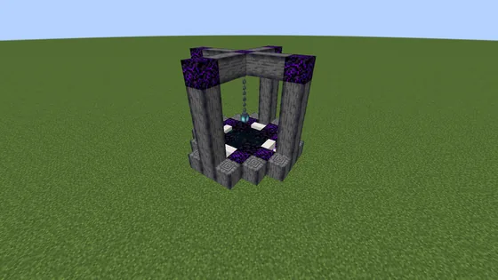 End Portal Design One Minecraft schematic