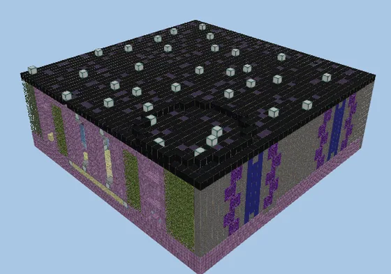 End Portal Structure Schematic Minecraft schematic