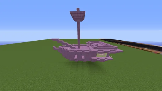 End Ship Replica Minecraft schematic