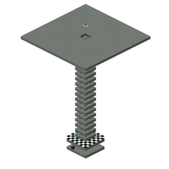 Enderman Farm For Experience Minecraft schematic