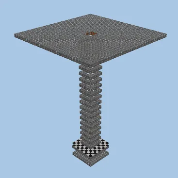 Enderman Farm For Experience Minecraft schematic
