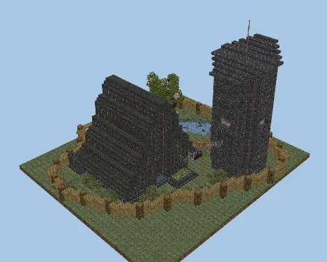 Energy Base Structure Minecraft schematic