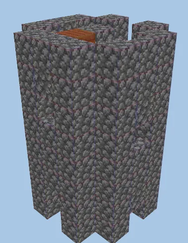 Entry Level Tower Section Minecraft schematic preview