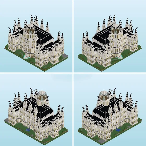 Epic Castle Minecraft schematic