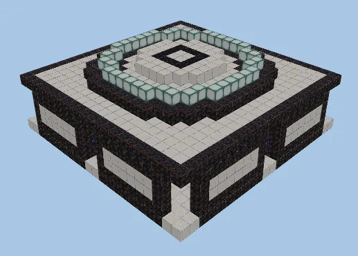 Epic Nether Hub Structure Minecraft schematic preview