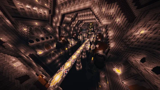 Erebor Throne Room Replica Minecraft schematic