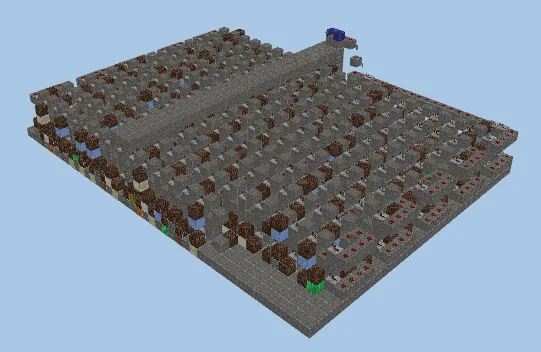 Evil Structure Minecraft schematic preview